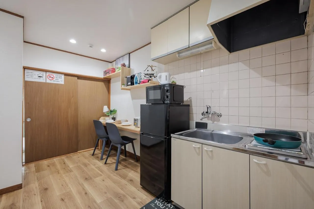Aparthotel 御风阁102 Wind House 大久保,山手線-新宿2分, 8Mins Walk From Shinokubo Station Tokyo Japan